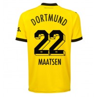 Pánský Fotbalový dres Borussia Dortmund Ian Maatsen #22 2023-24 Domácí Krátký Rukáv